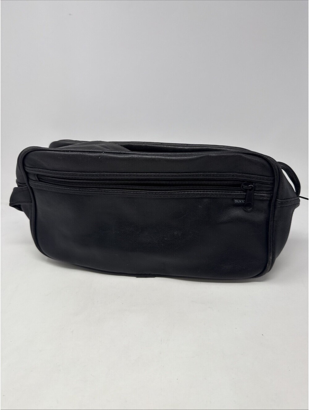 Buxton Black Bathroom Bag For Men